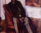 埃德加 德加 : Portrait of a Man